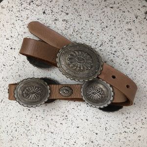 Vintage | Concho Belt Leather